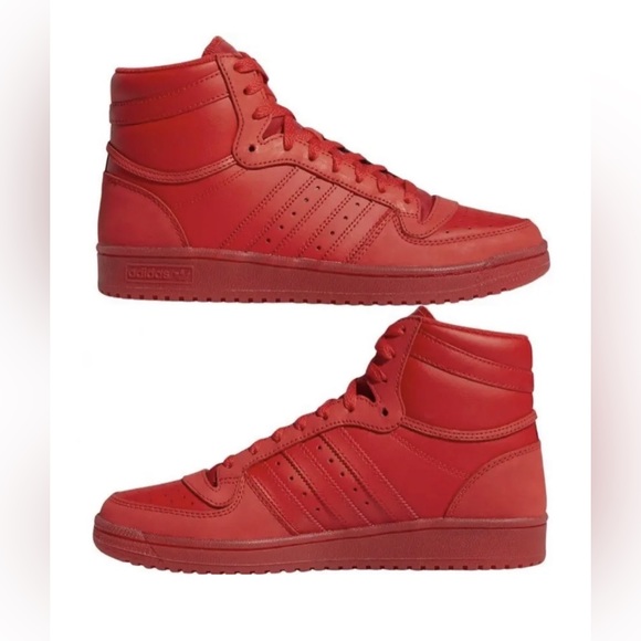 adidas Originals Top Ten Hi Vivid Red RB Triple High GX2079 new with box men SZ - Picture 3 of 6
